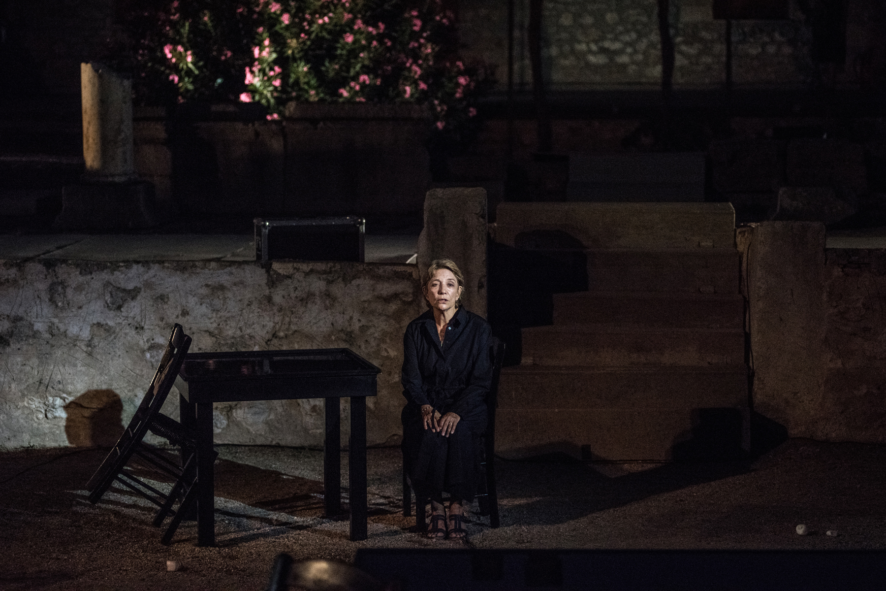 Olia Lazaridou Thēbae Desertae By Kiriakos Haritos Inspired by Sophocles’ Antigone, Epidauro 2025