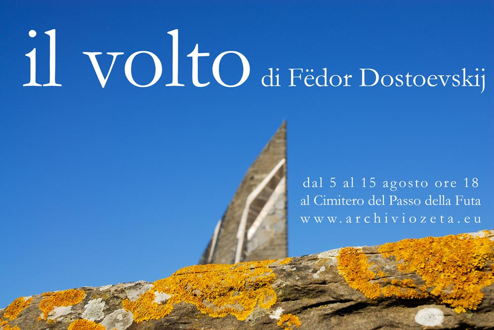 Locandina dello spettacolo 'Il volto' di Archiviozeta al Passo della Futa