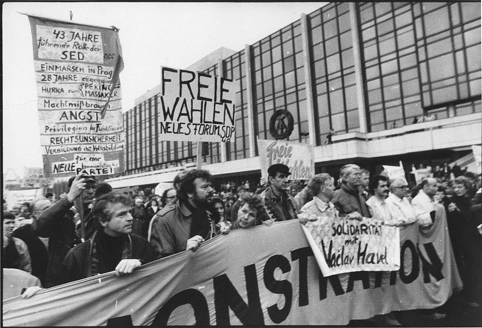 Manifestazione del 4 novembre 1989